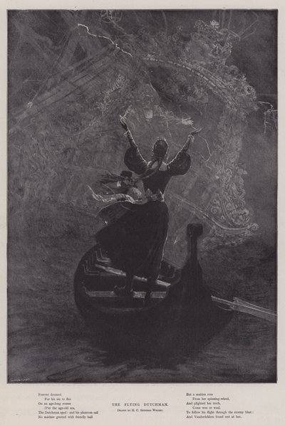 El holandés errante de Henry Charles Seppings Wright